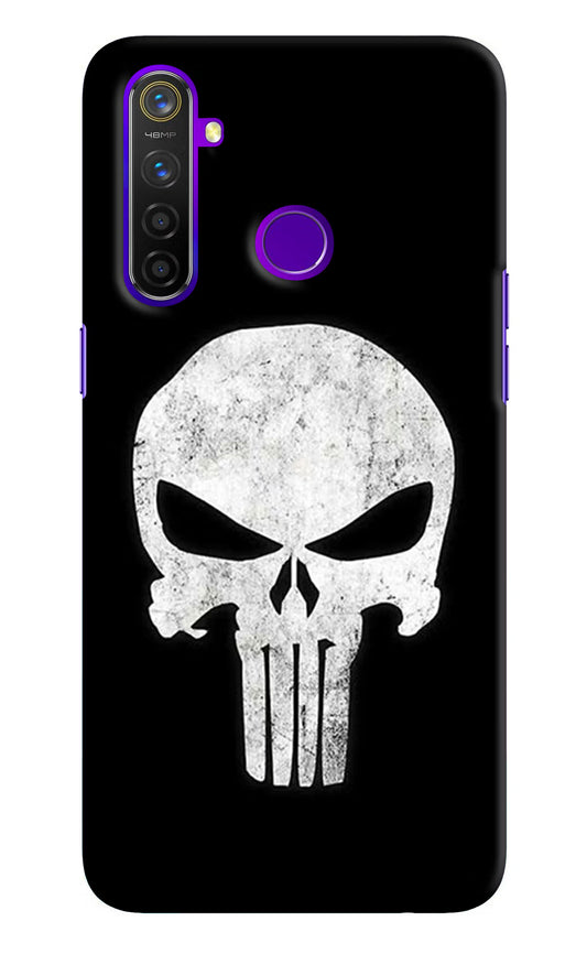 Punisher Skull Realme 5 Pro Hard Case Back Cover by Casekaro