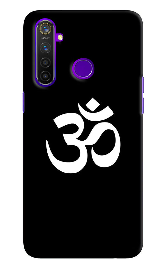 Om Realme 5 Pro Hard Case Back Cover by Casekaro
