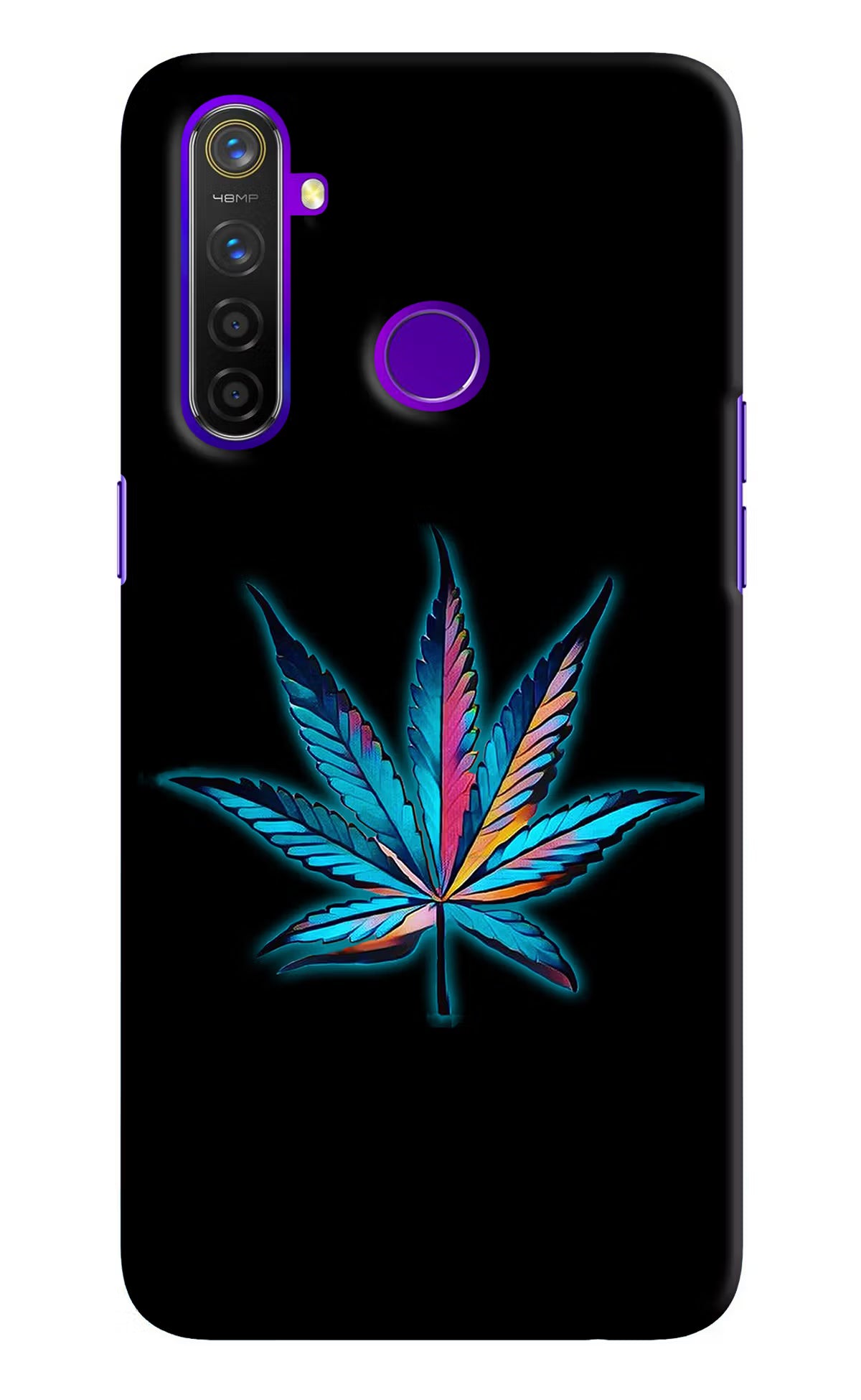 Weed Realme 5 Pro Hard Case Back Cover by Casekaro
