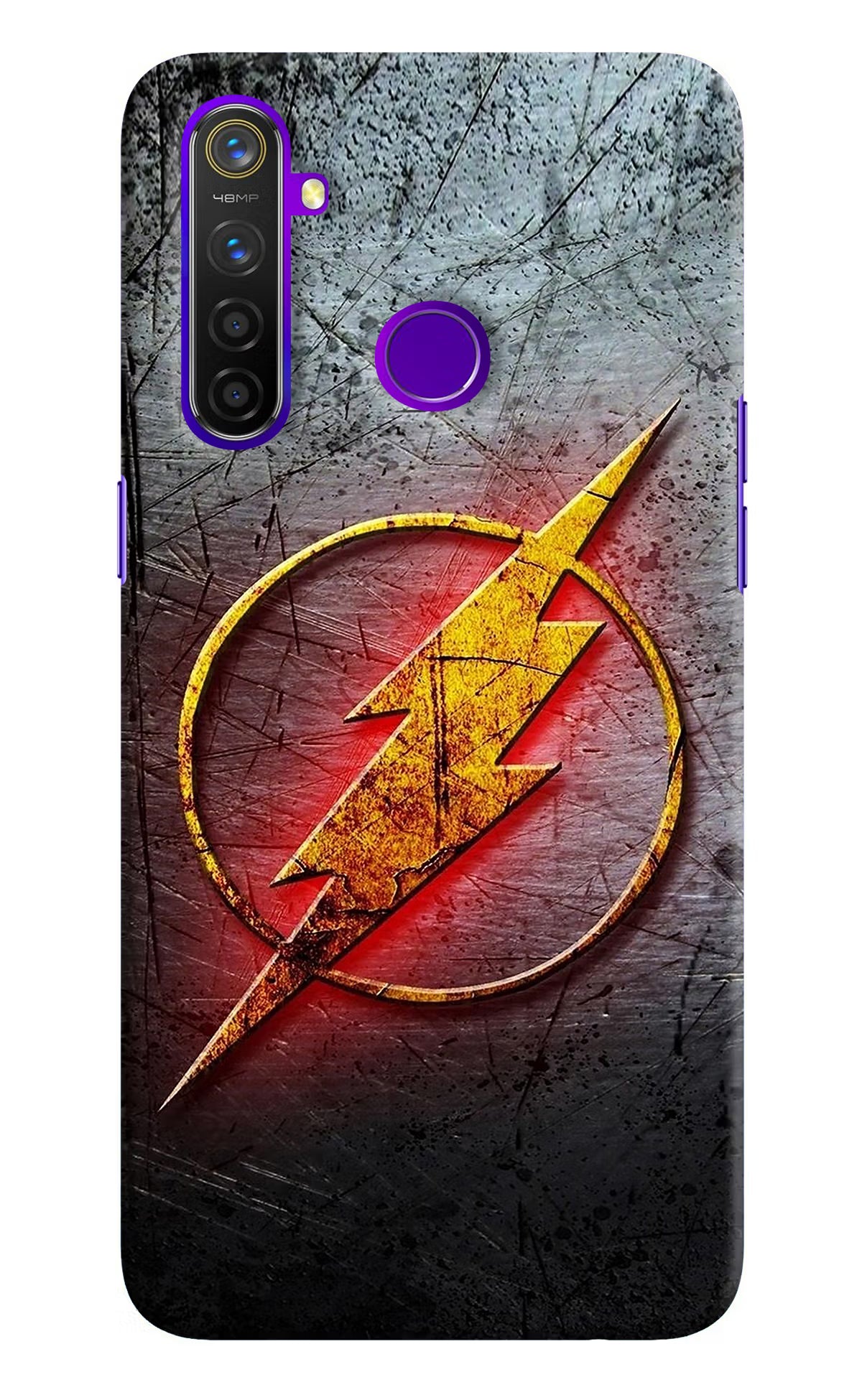 Flash Realme 5 Pro Hard Case Back Cover by Casekaro
