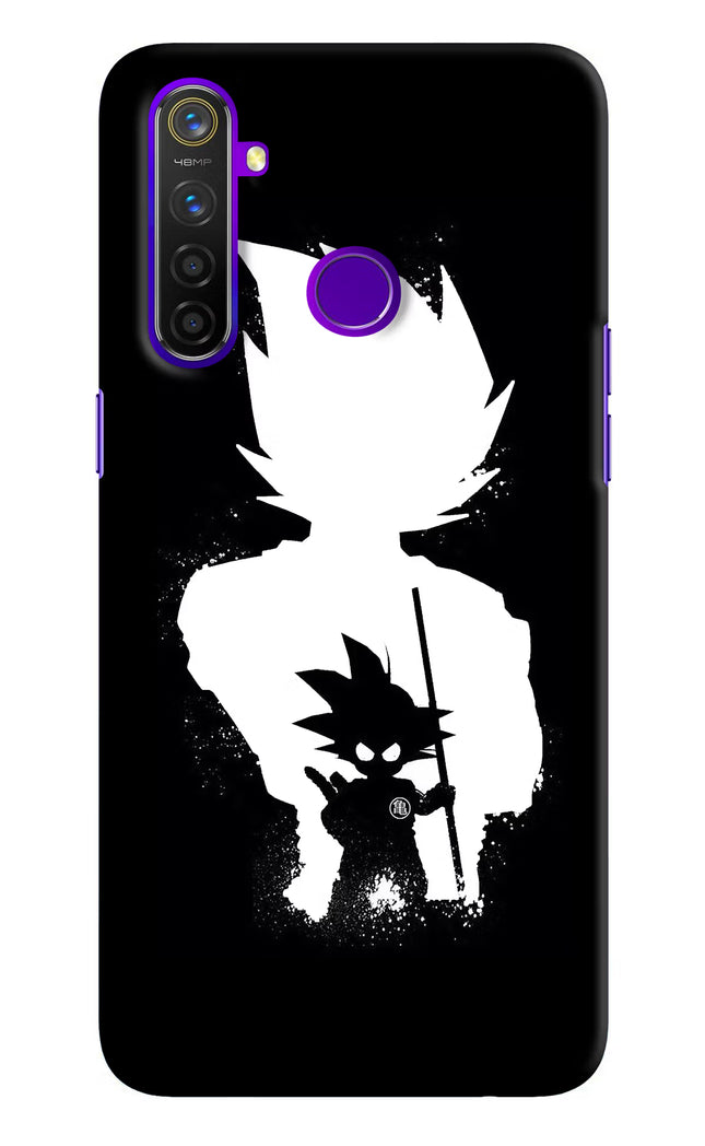 Goku Shadow Realme 5 Pro Hard Case Back Cover by Casekaro