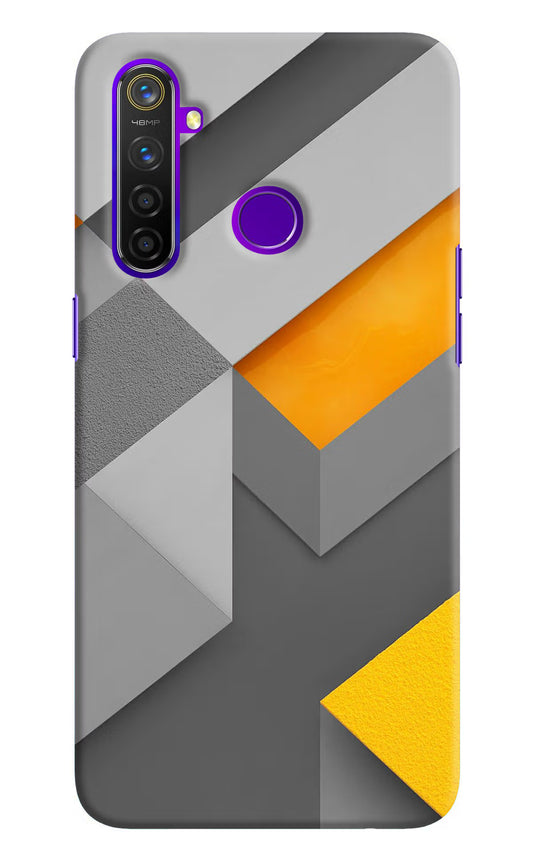Abstract Realme 5 Pro Hard Case Back Cover by Casekaro