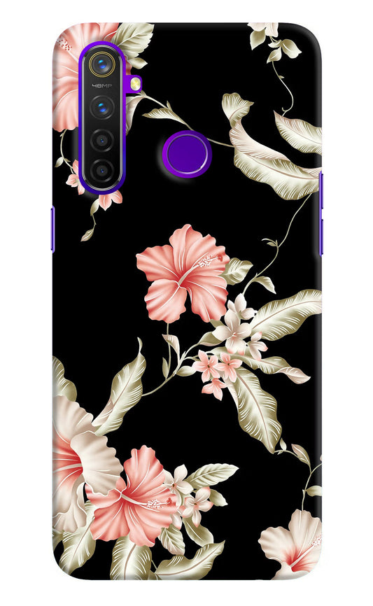 Flowers Realme 5 Pro Hard Case Back Cover by Casekaro