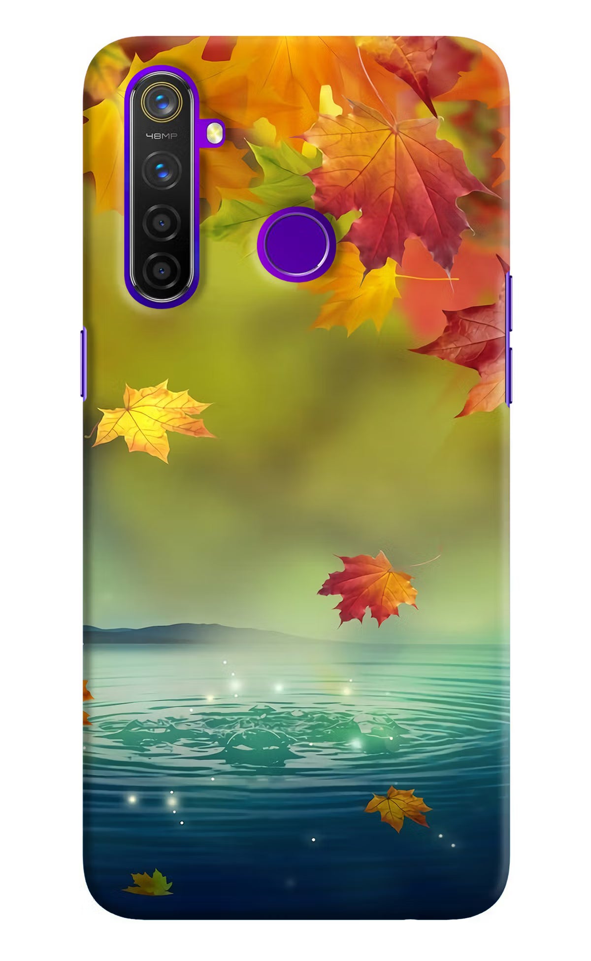 Flowers Realme 5 Pro Hard Case Back Cover by Casekaro