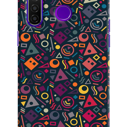 Geometric Abstract Realme 5 Pro Hard Case Back Cover by Casekaro