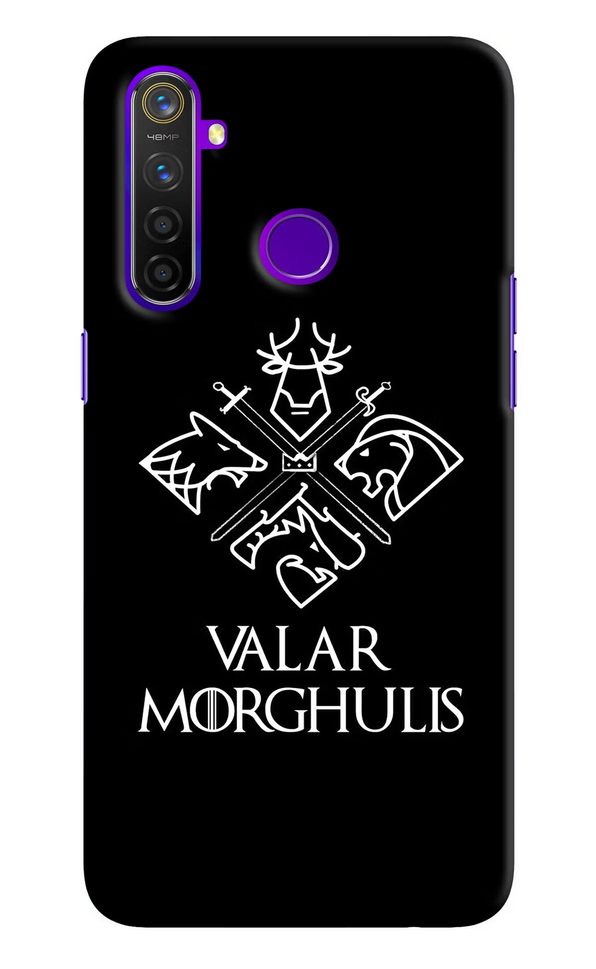 Valar Morghulis | Game Of Thrones Realme 5 Pro Hard Case Back Cover by Casekaro
