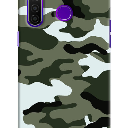 Camouflage Realme 5 Pro Hard Case Back Cover by Casekaro