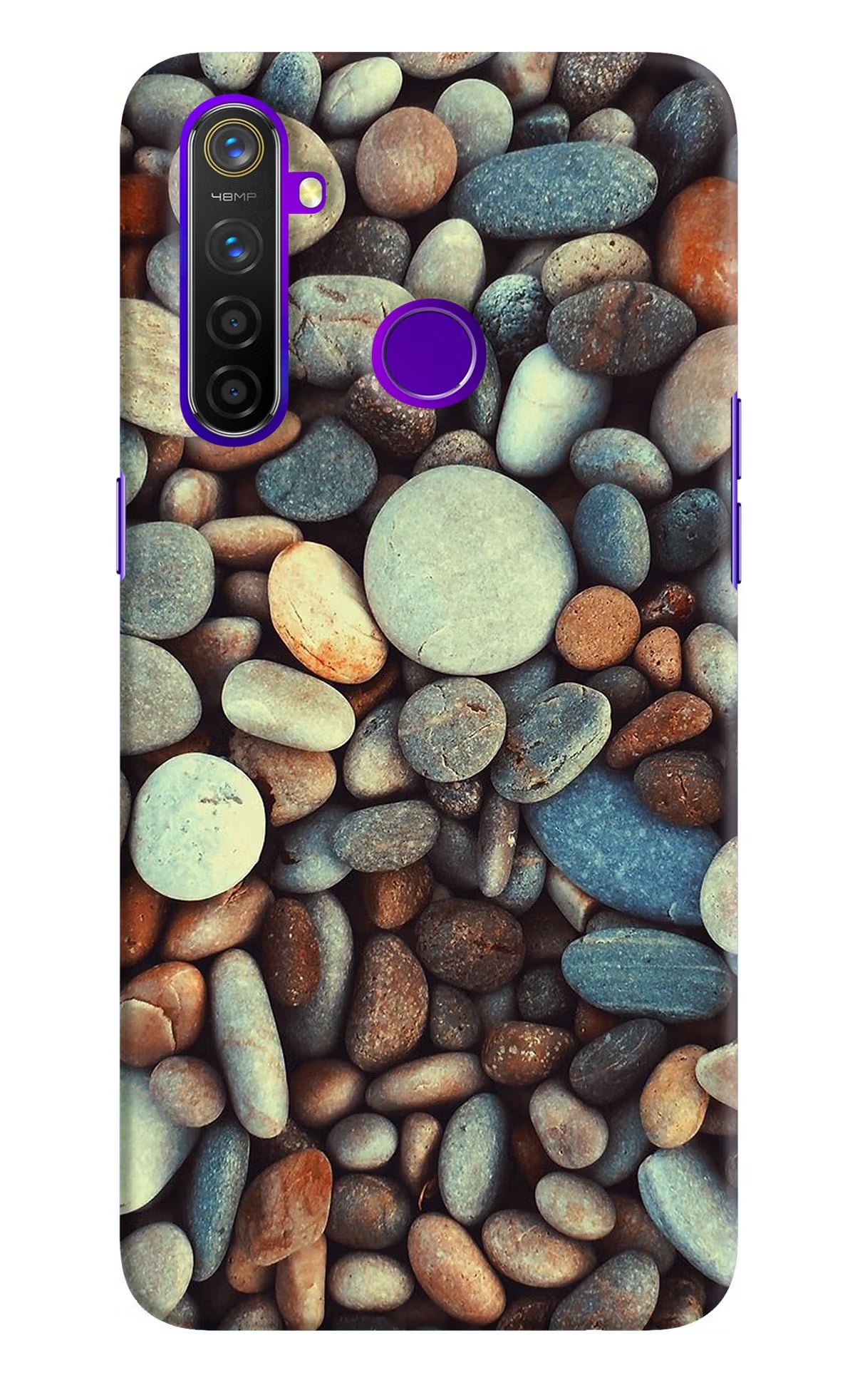 Pebble Realme 5 Pro Hard Case Back Cover by Casekaro