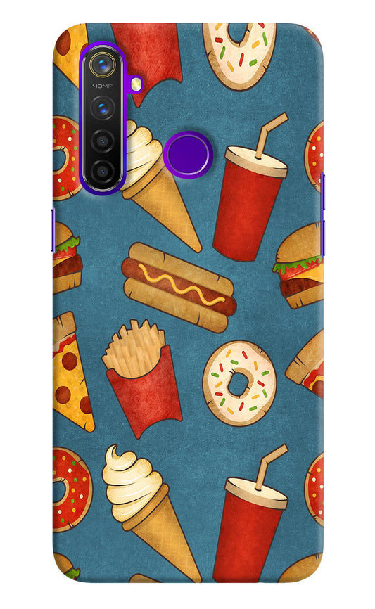 Foodie Realme 5 Pro Hard Case Back Cover by Casekaro