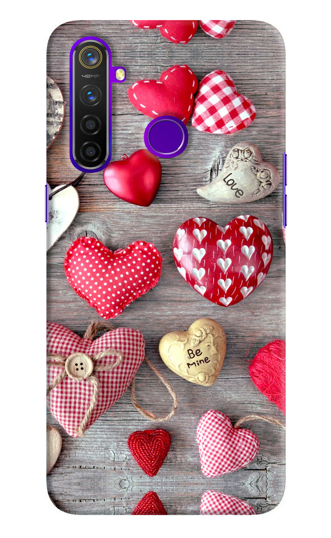 Love Wallpaper Realme 5 Pro Hard Case Back Cover by Casekaro