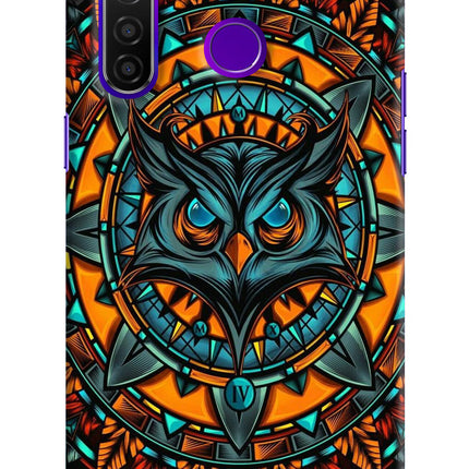 Angry Owl Art Realme 5 Pro Hard Case Back Cover by Casekaro