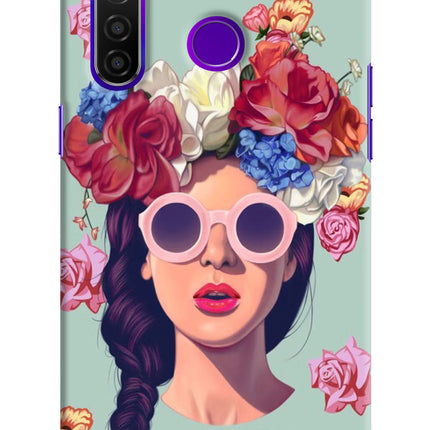 Pretty Girl Realme 5 Pro Hard Case Back Cover by Casekaro
