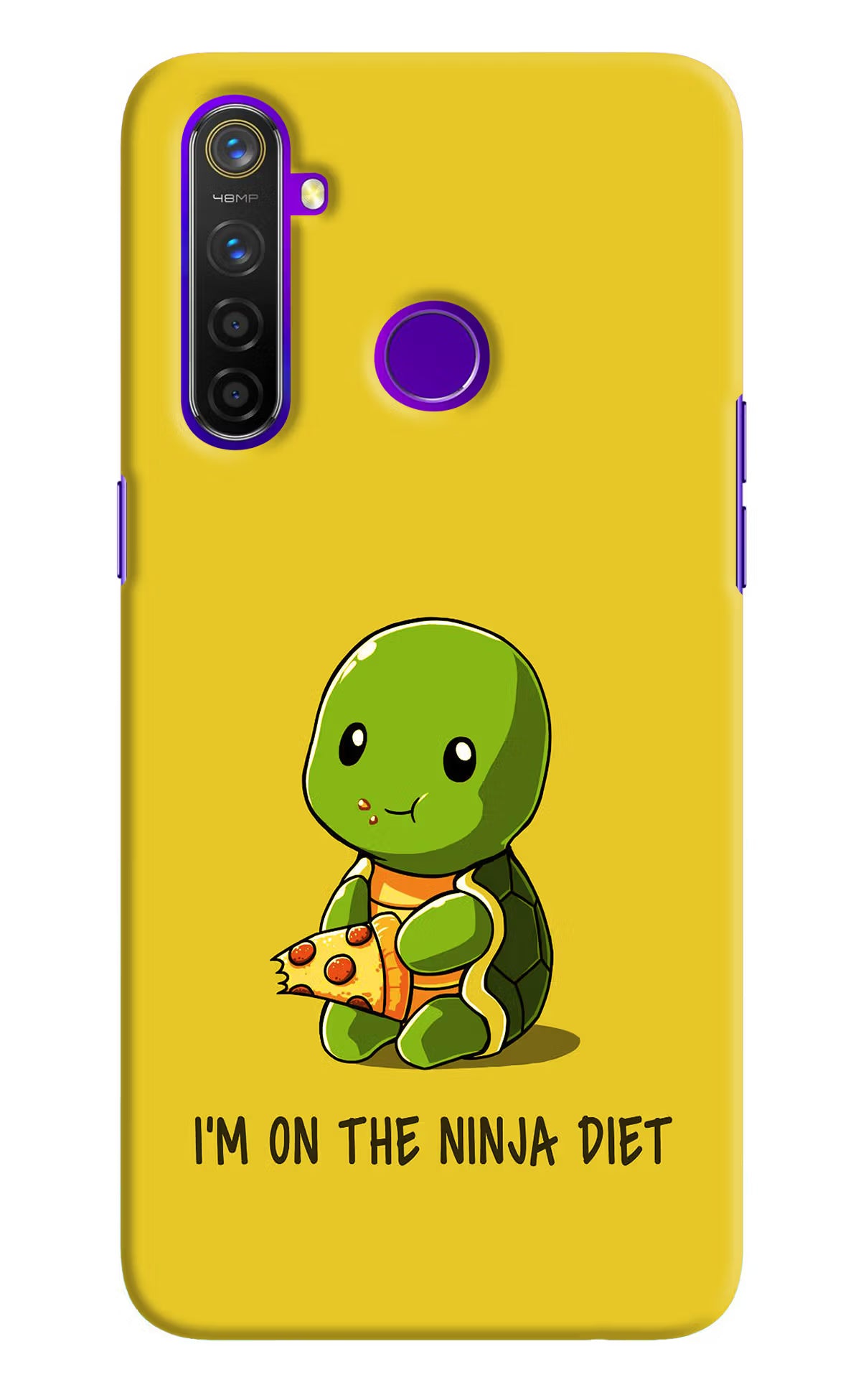 I'm on Ninja Diet Realme 5 Pro Hard Case Back Cover by Casekaro