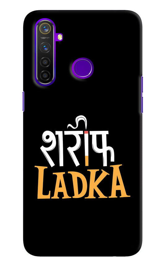 Shareef Ladka Realme 5 Pro Hard Case Back Cover by Casekaro