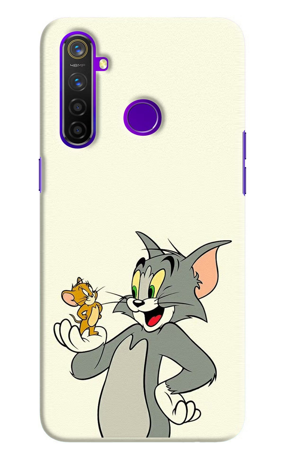 Tom & Jerry Realme 5 Pro Hard Case Back Cover by Casekaro