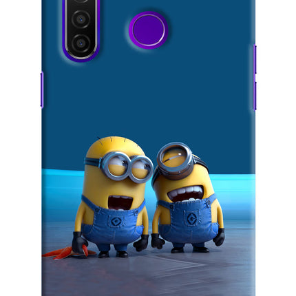Minion Laughing Realme 5 Pro Hard Case Back Cover by Casekaro