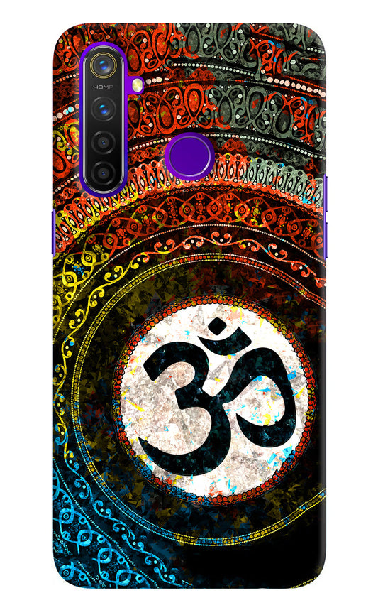 Om Cultural Realme 5 Pro Hard Case Back Cover by Casekaro