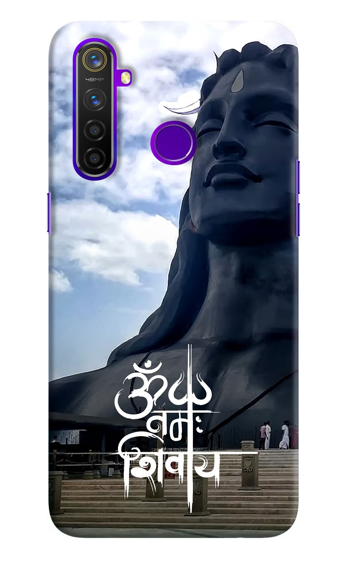 Om Namah Shivay Realme 5 Pro Hard Case Back Cover by Casekaro