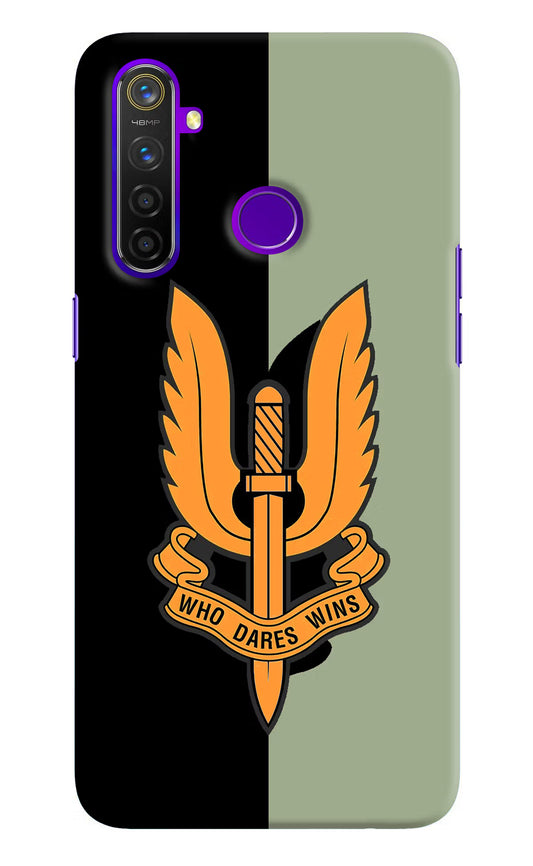 Balidan Logo Realme 5 Pro Hard Case Back Cover by Casekaro