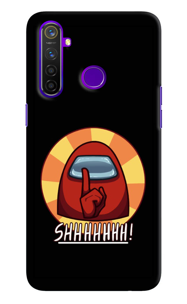 Among Us Shhh! Realme 5 Pro Hard Case Back Cover by Casekaro