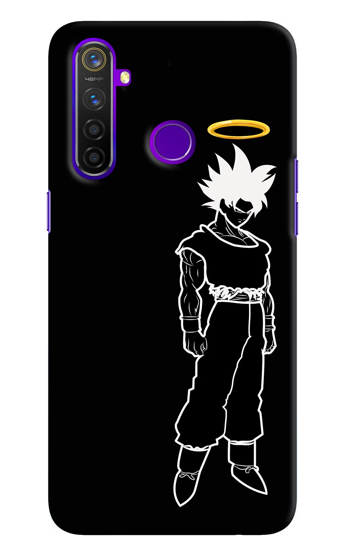 DBS Character Realme 5 Pro Hard Case Back Cover by Casekaro