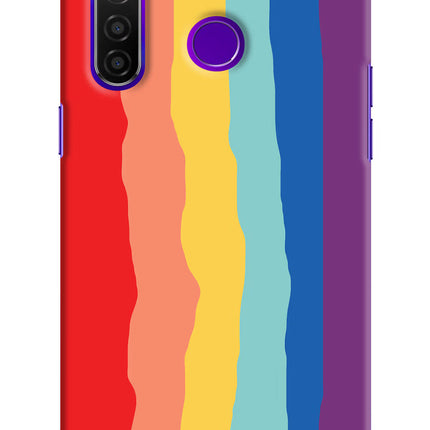 Rainbow Realme 5 Pro Hard Case Back Cover by Casekaro