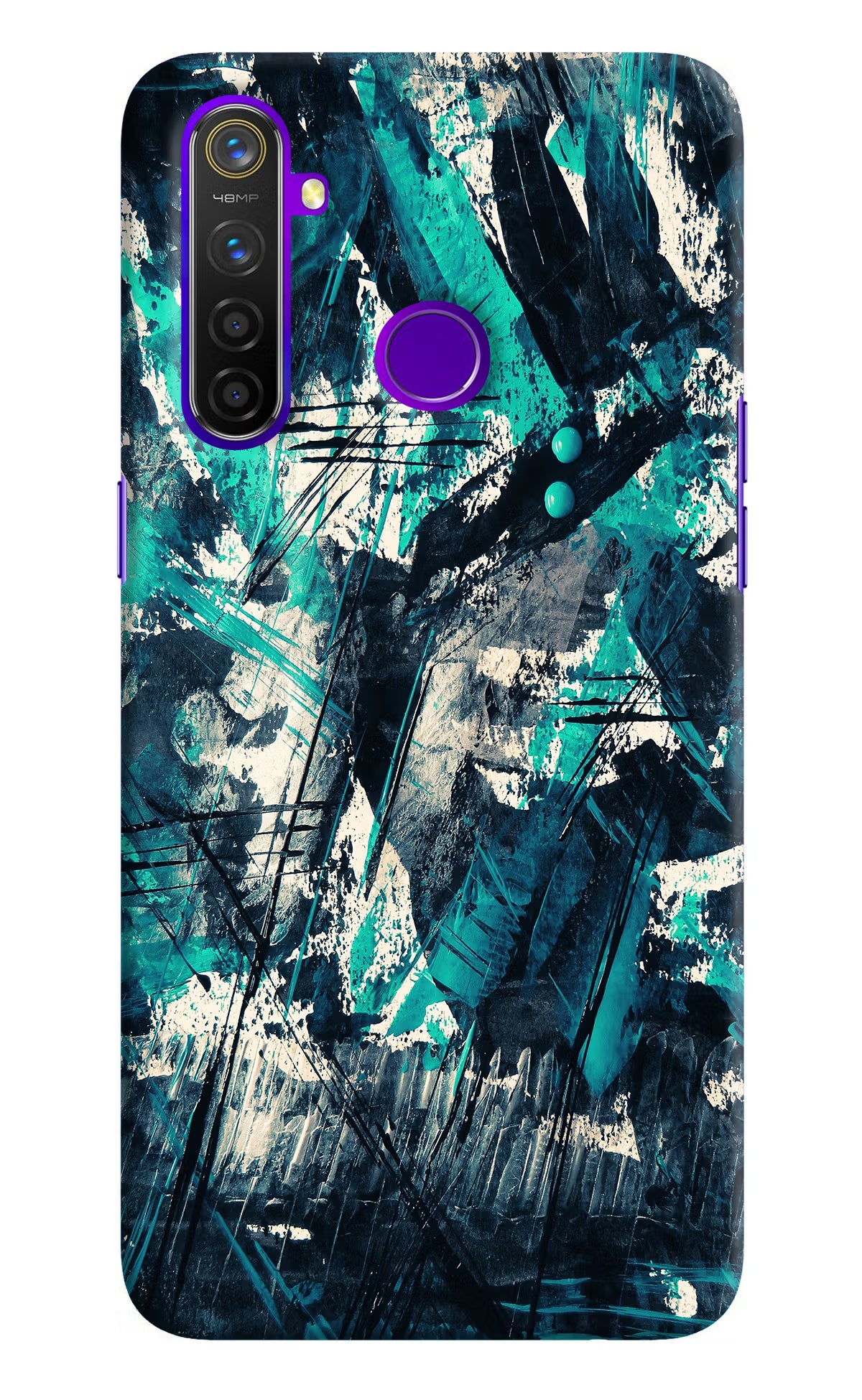 Artwork Realme 5 Pro Hard Case Back Cover by Casekaro