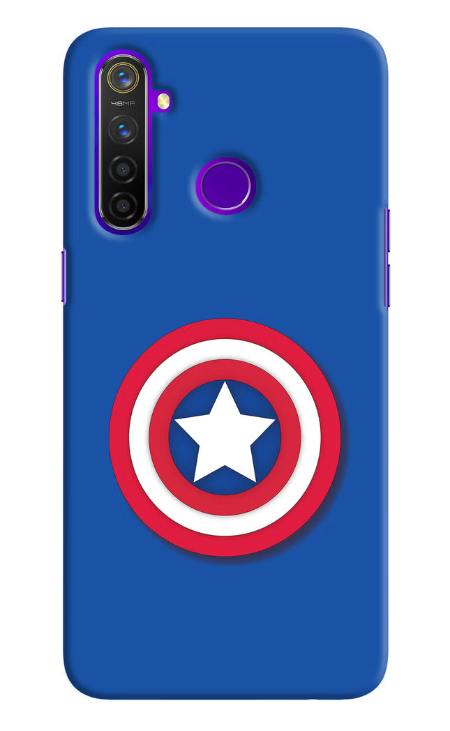 Shield Realme 5 Pro Hard Case Back Cover by Casekaro
