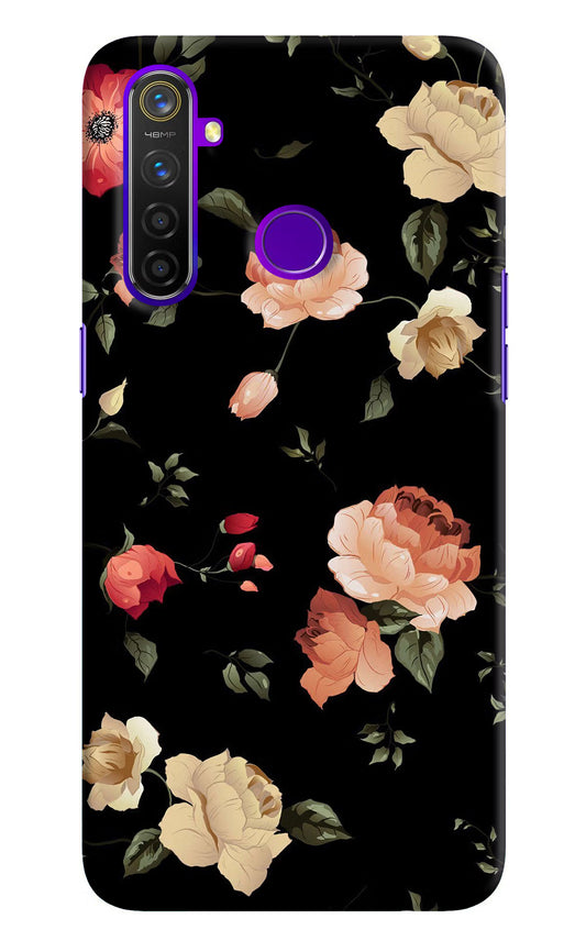 Flowers Realme 5 Pro Hard Case Back Cover by Casekaro