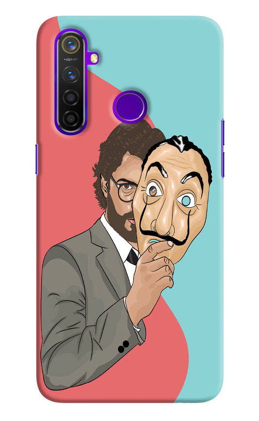 Professor Realme 5 Pro Hard Case Back Cover by Casekaro