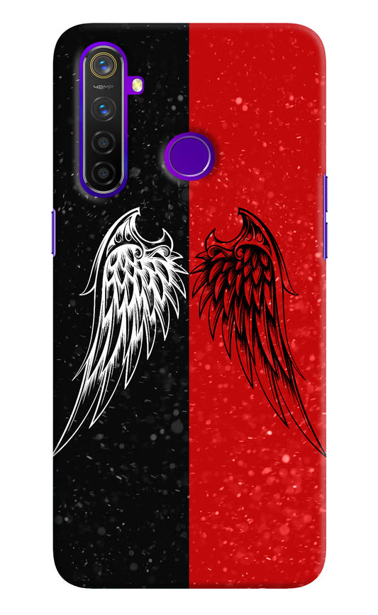 Wings Realme 5 Pro Hard Case Back Cover by Casekaro