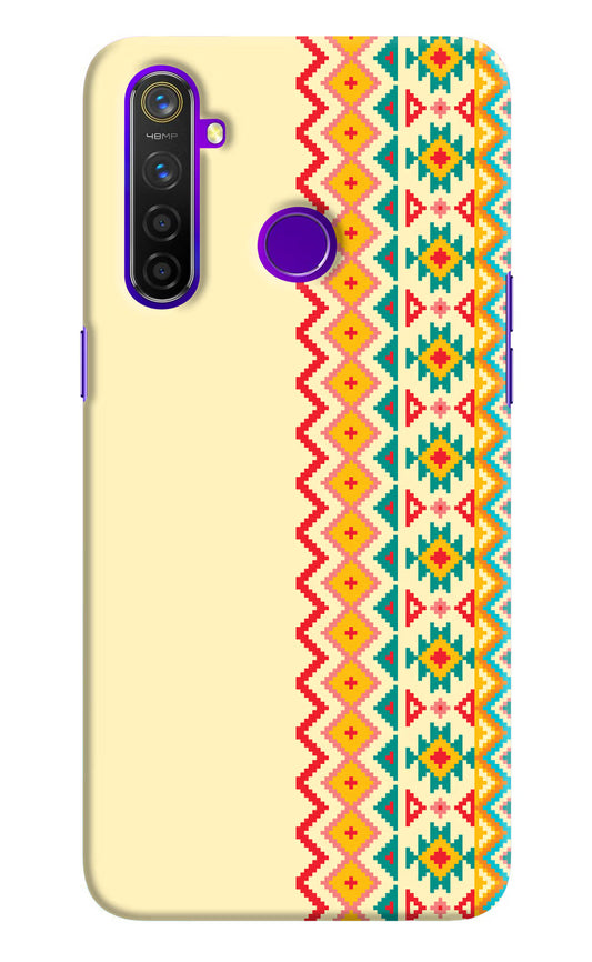 Ethnic Seamless Realme 5 Pro Hard Case Back Cover by Casekaro