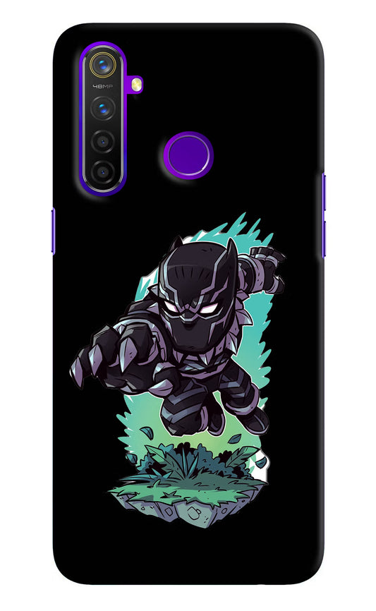 Black Panther Realme 5 Pro Hard Case Back Cover by Casekaro