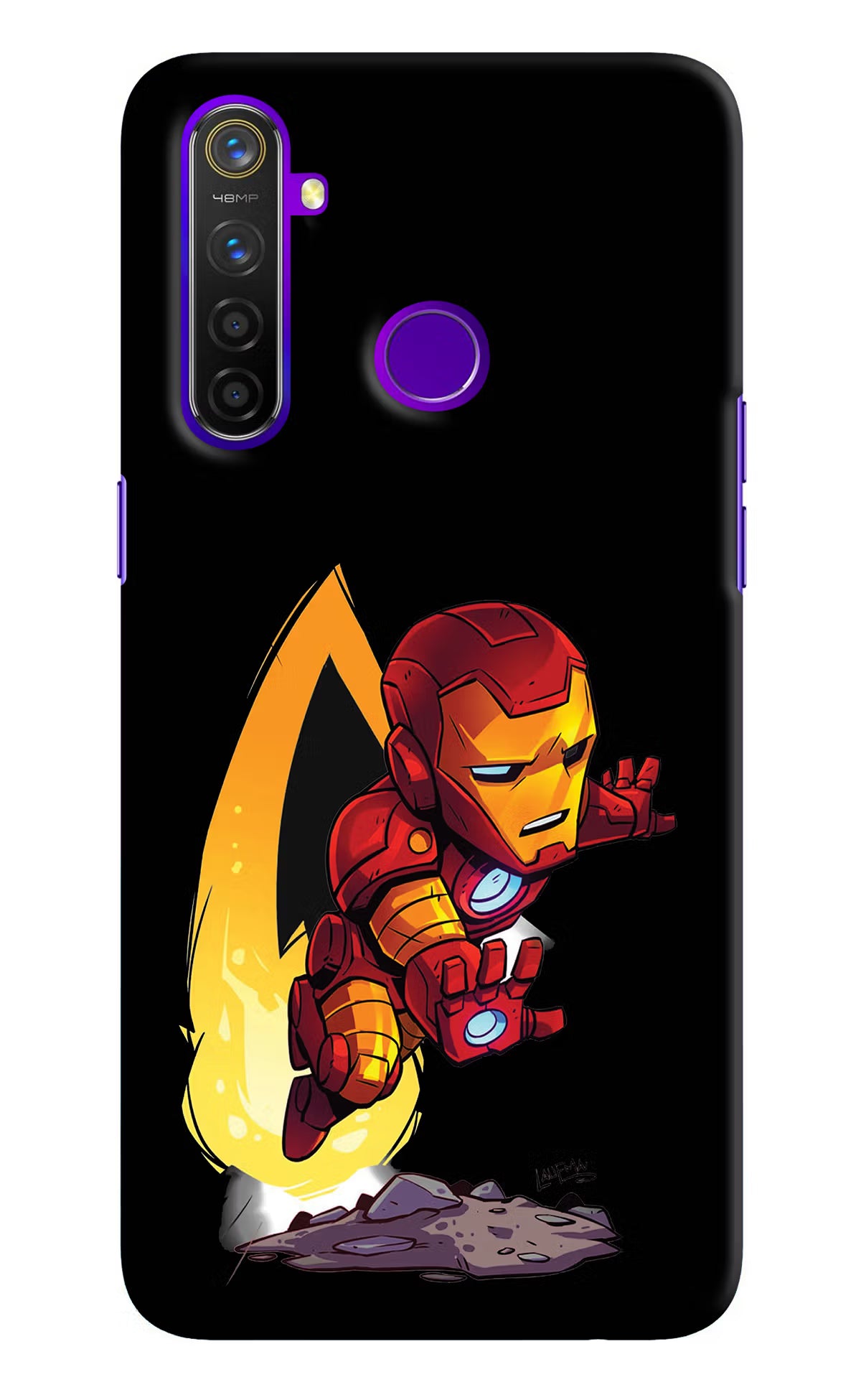 IronMan Realme 5 Pro Hard Case Back Cover by Casekaro