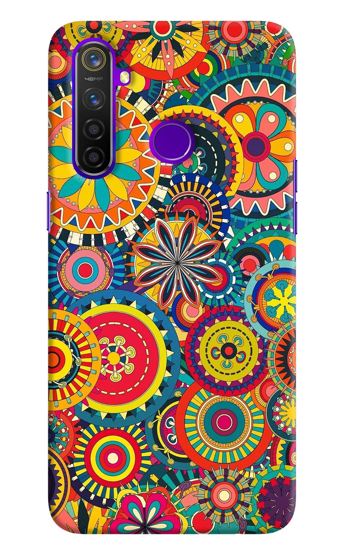 Gol Gol Art Realme 5 Pro Hard Case Back Cover by Casekaro