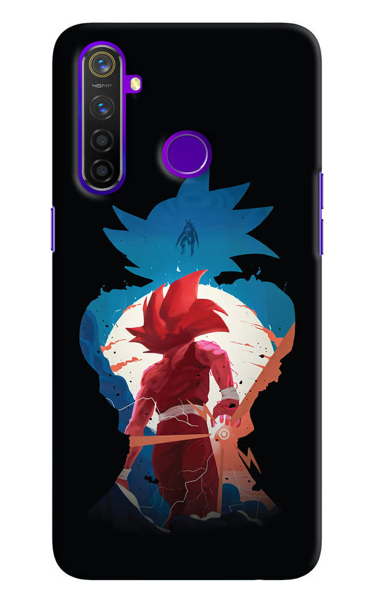 Goku Realme 5 Pro Hard Case Back Cover by Casekaro