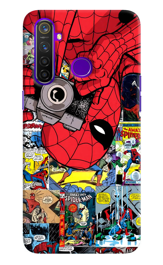 Spider Man Realme 5 Pro Hard Case Back Cover by Casekaro