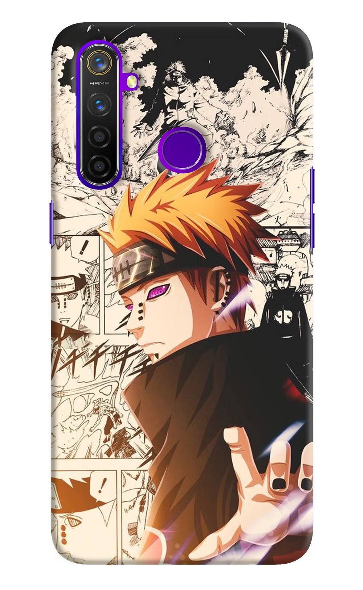 Pain Anime Realme 5 Pro Hard Case Back Cover by Casekaro