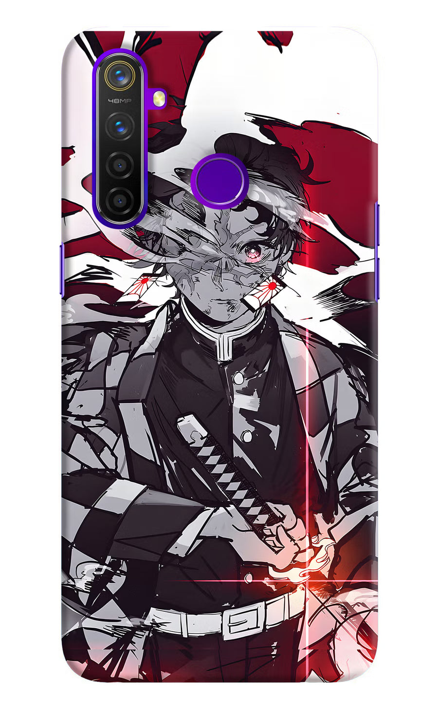 Demon Slayer Realme 5 Pro Back Cover, Hard case