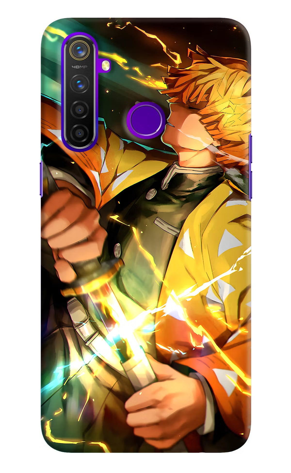 Demon Slayer Realme 5 Pro Hard Case Back Cover by Casekaro