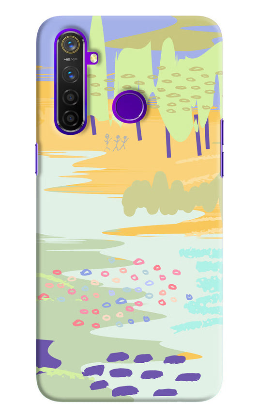 Scenery Realme 5 Pro Hard Case Back Cover by Casekaro