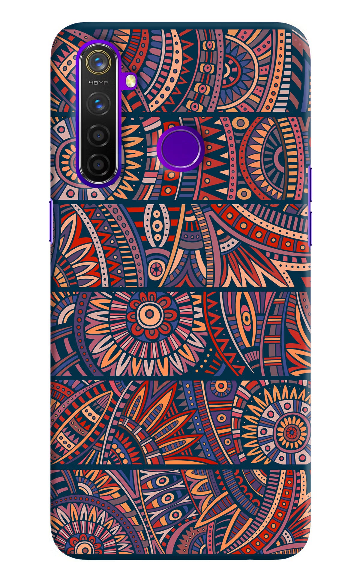 African Culture Design Realme 5 Pro Hard Case Back Cover by Casekaro