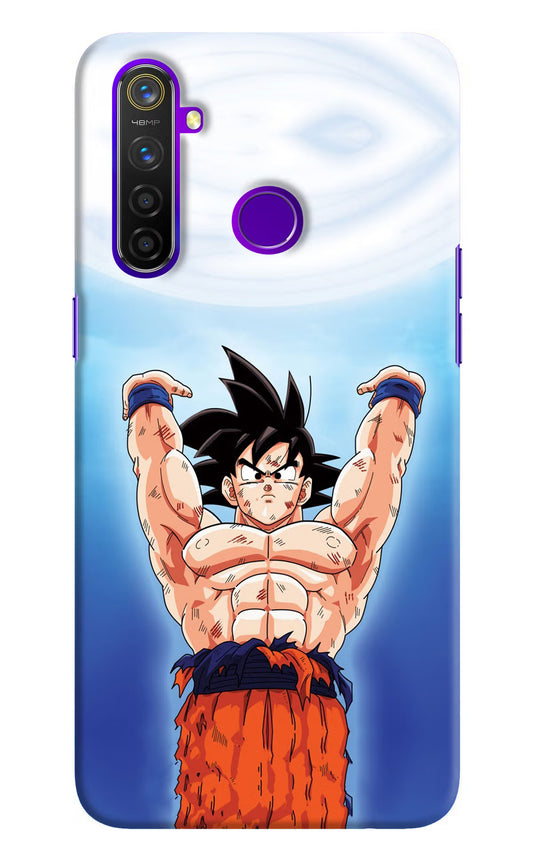 Goku Power Realme 5 Pro Hard Case Back Cover by Casekaro
