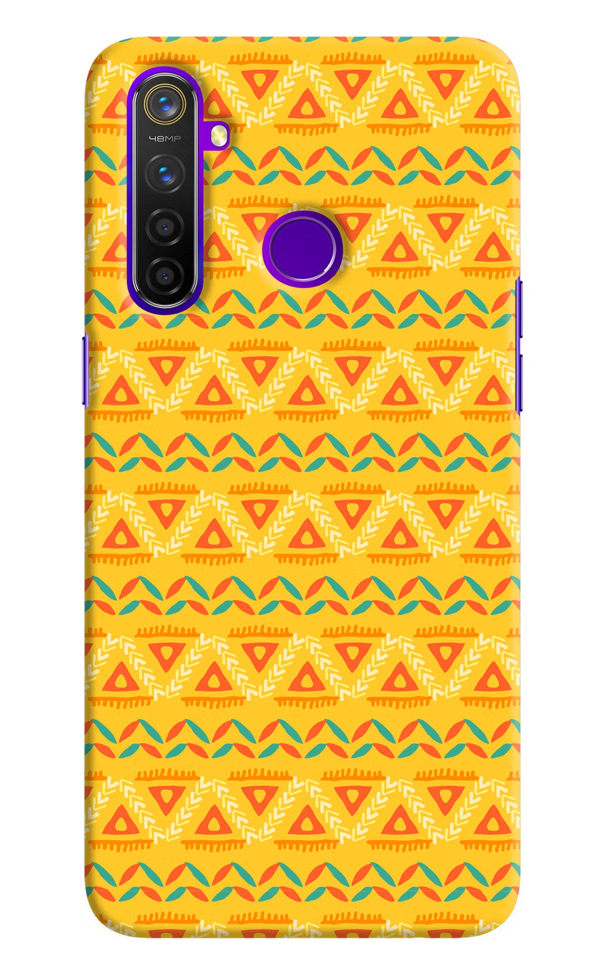 Tribal Pattern Realme 5 Pro Hard Case Back Cover by Casekaro