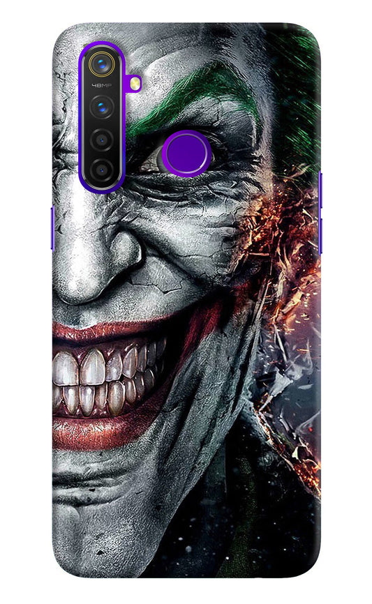 Joker Cam Realme 5 Pro Hard Case Back Cover by Casekaro