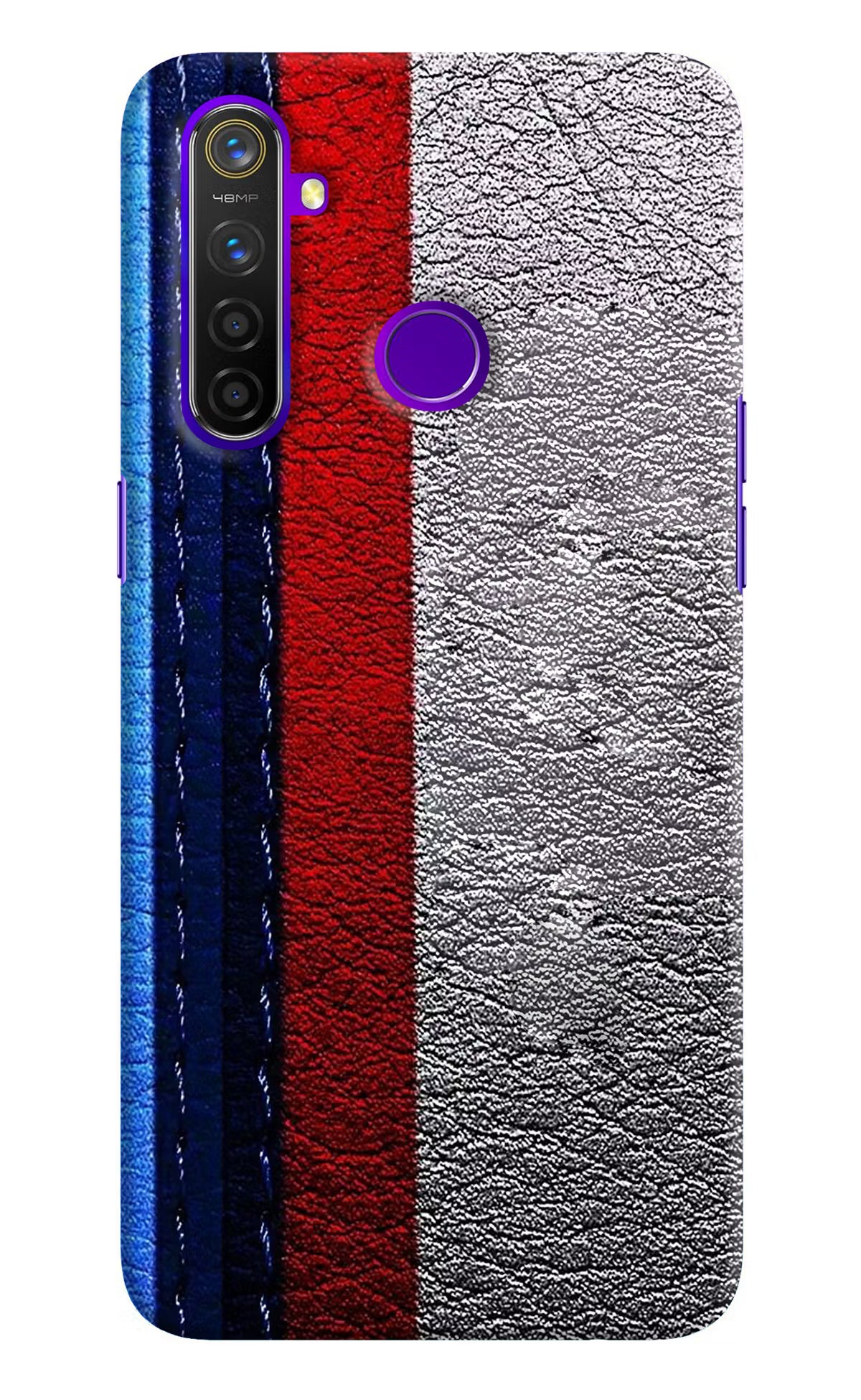BMW Stripes Realme 5 Pro Hard Case Back Cover by Casekaro