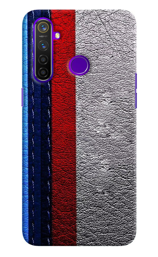 BMW Stripes Realme 5 Pro Hard Case Back Cover by Casekaro