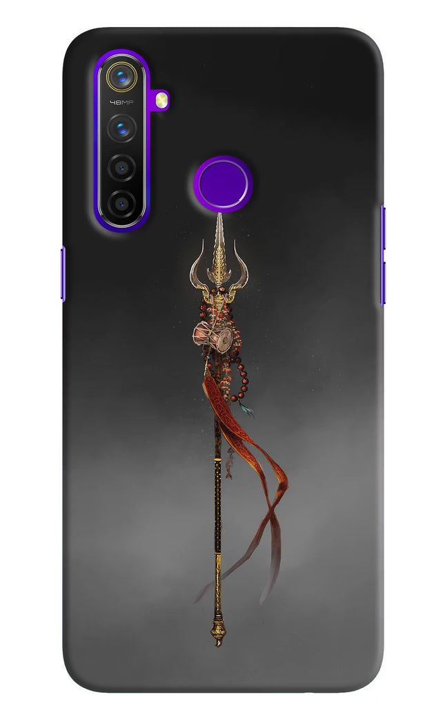 Shiv Trishul Realme 5 Pro Hard Case Back Cover by Casekaro