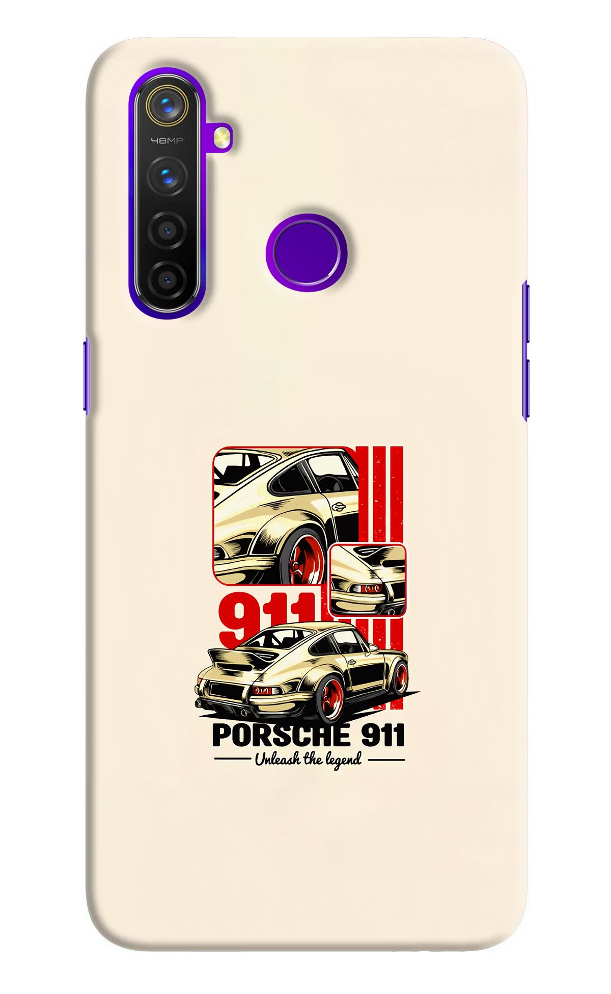 Classic Porsche 911 Realme 5 Pro Hard Case Back Cover by Casekaro