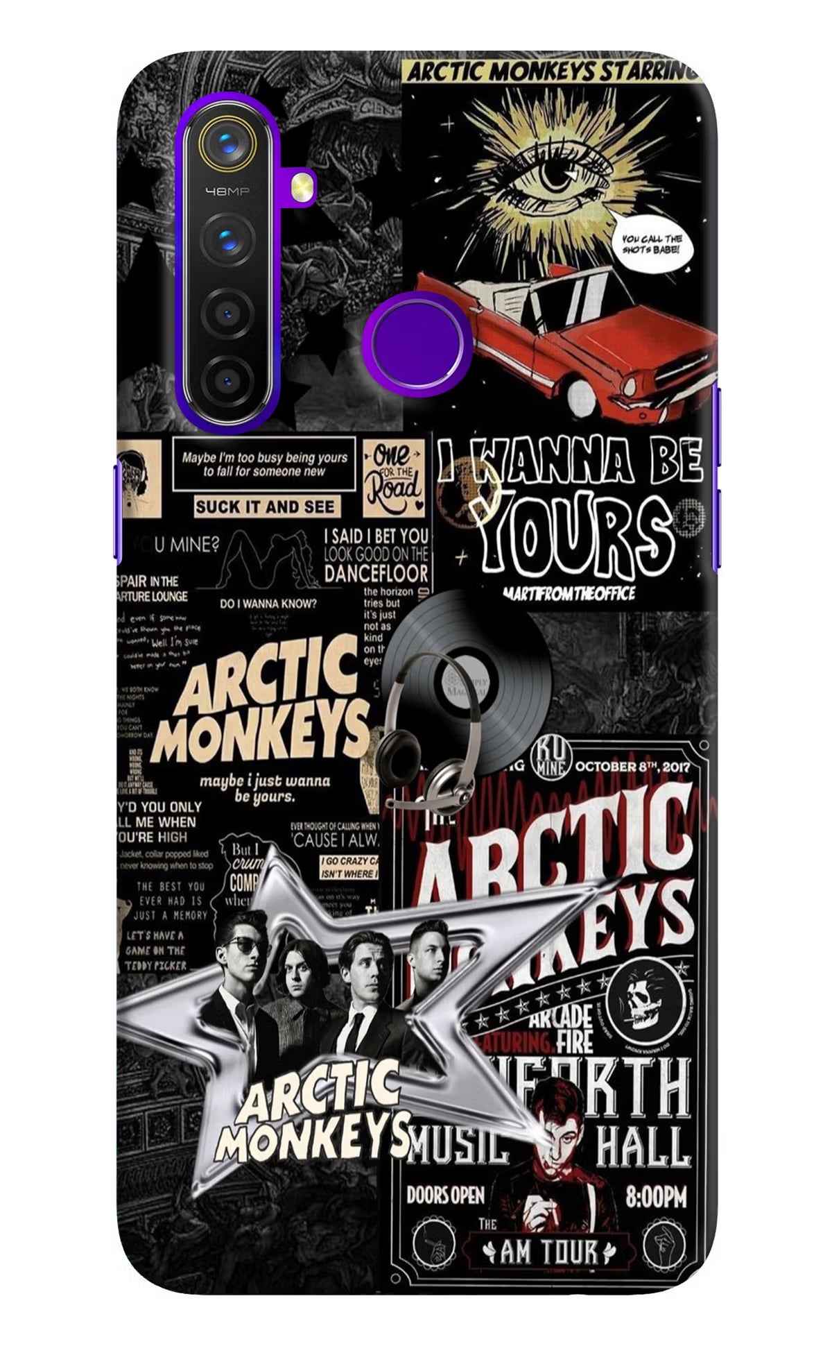 Arctic Monkeys Realme 5 Pro Hard Case Back Cover by Casekaro